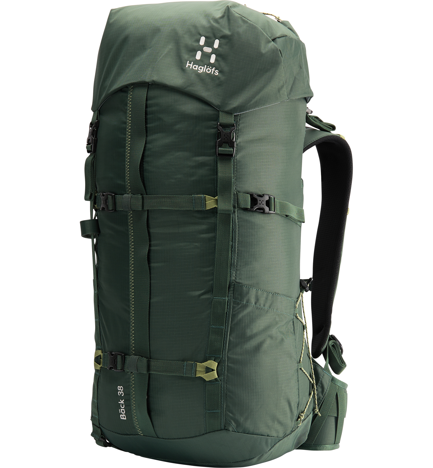Bäck 38 | Fjell green/Thyme green | Hiking backpacks | Bags