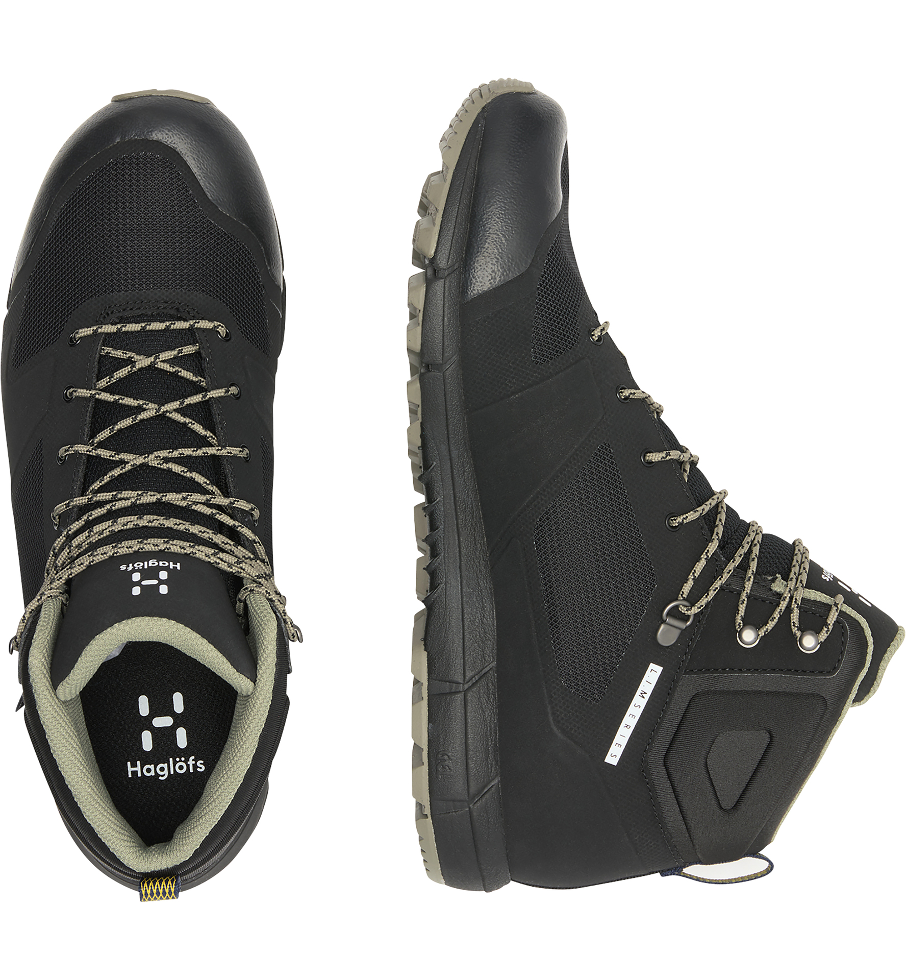 Black Sports Outdoors Haglofs Womens L.I.M Mid Proof Eco Walking Boots 