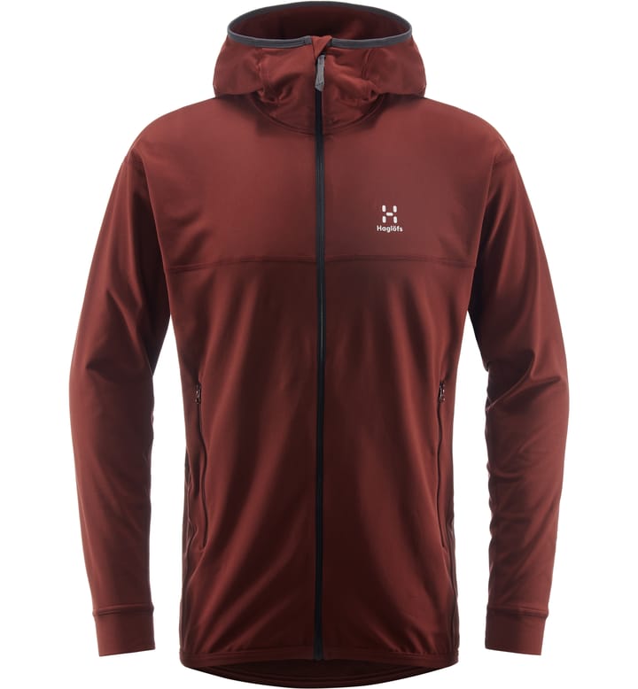 Lithe Hood Men Maroon Red Lithe Hood Men Maroon Red