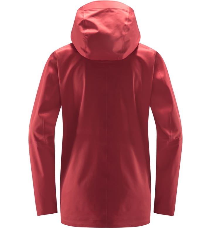 Eco Proof Jacket Women Brick Red Eco Proof Jacket Women Brick Red