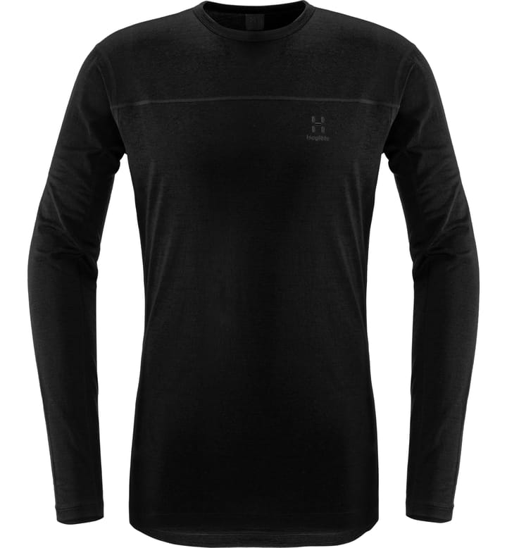 Actives Wool Roundneck Men True Black Actives Wool Roundneck Men True Black