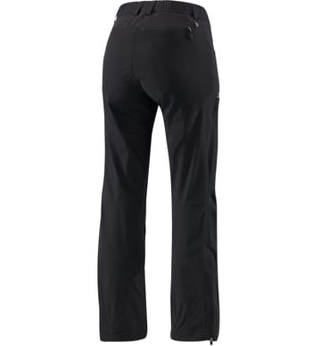 Mid Flex Pant Women True Black Solid Short