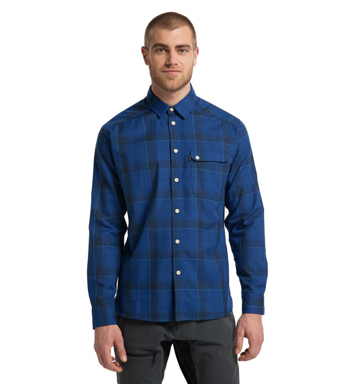 Tarn Flannell Shirt Men Tarn Blue/Baltic Blue Tarn Flannell Shirt Men Tarn Blue/Baltic Blue
