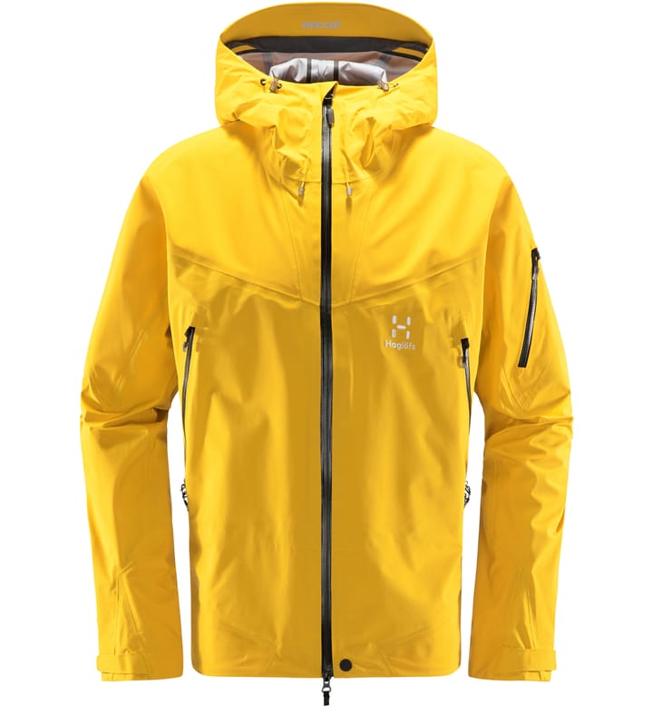 Roc Spire Jacket Men | Pumpkin Yellow | Outlet Men | Outlet | Haglöfs