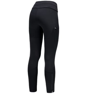 Fjell Hybrid Tights Women | True Black | Outlet Dame | Outlet |