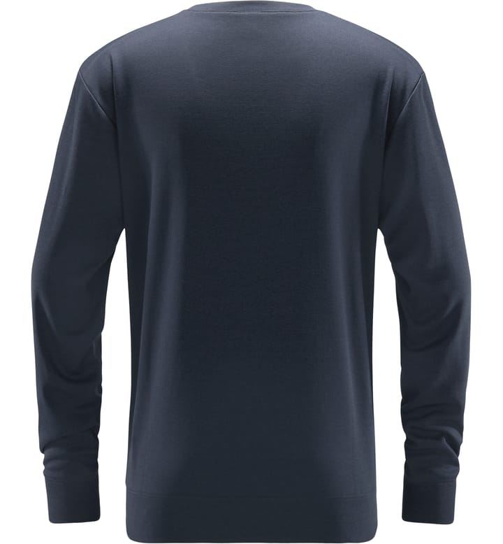 H Crew Neck Men Dense Blue/Melange H Crew Neck Men Dense Blue/Melange