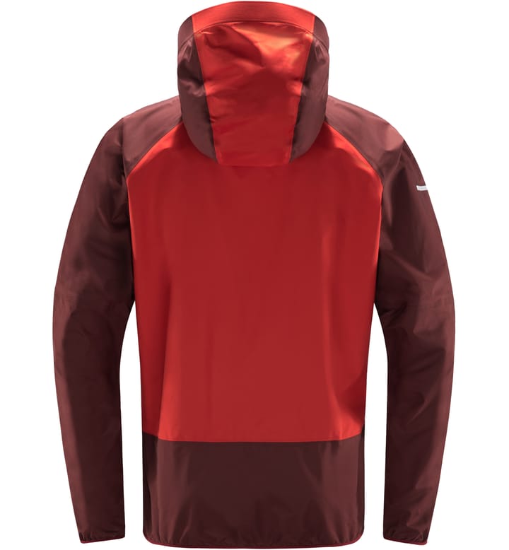 L.I.M Comp Jacket Men Habanero/Maroon Red L.I.M Comp Jacket Men Habanero/Maroon Red