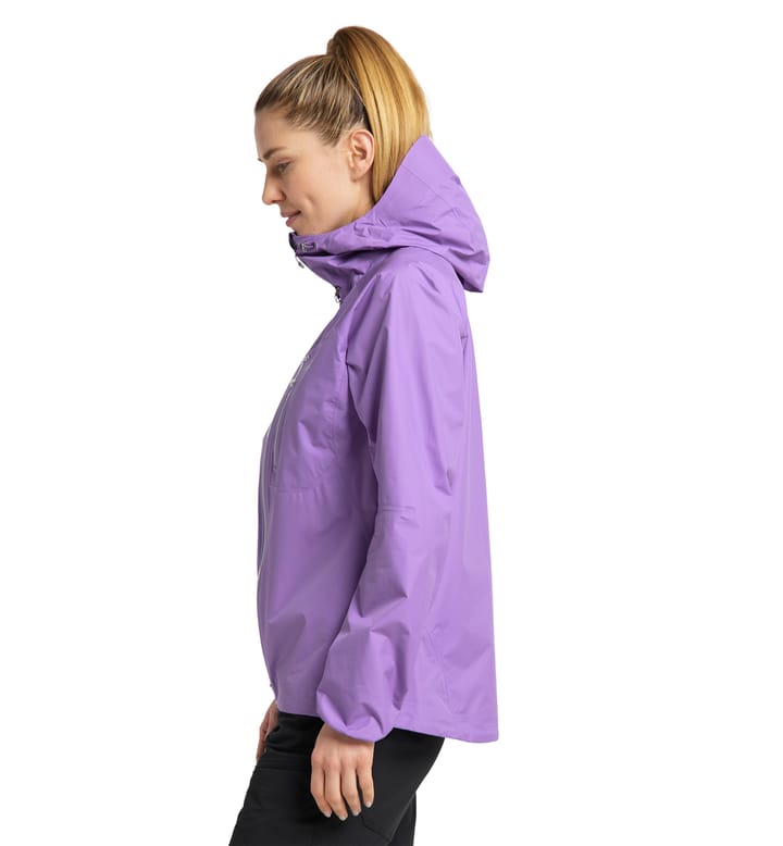 L I M Jacket Women Purple Ice, Womens Hooded Peacoat Small Size Xl