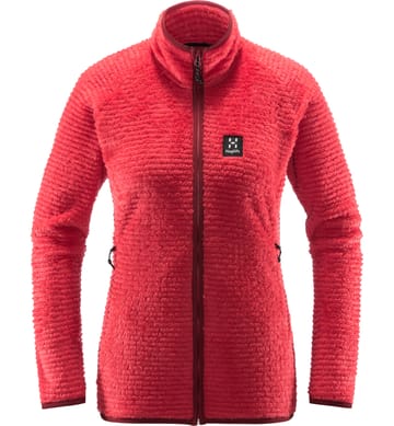Sensum Jacket Women Hibiscus Red