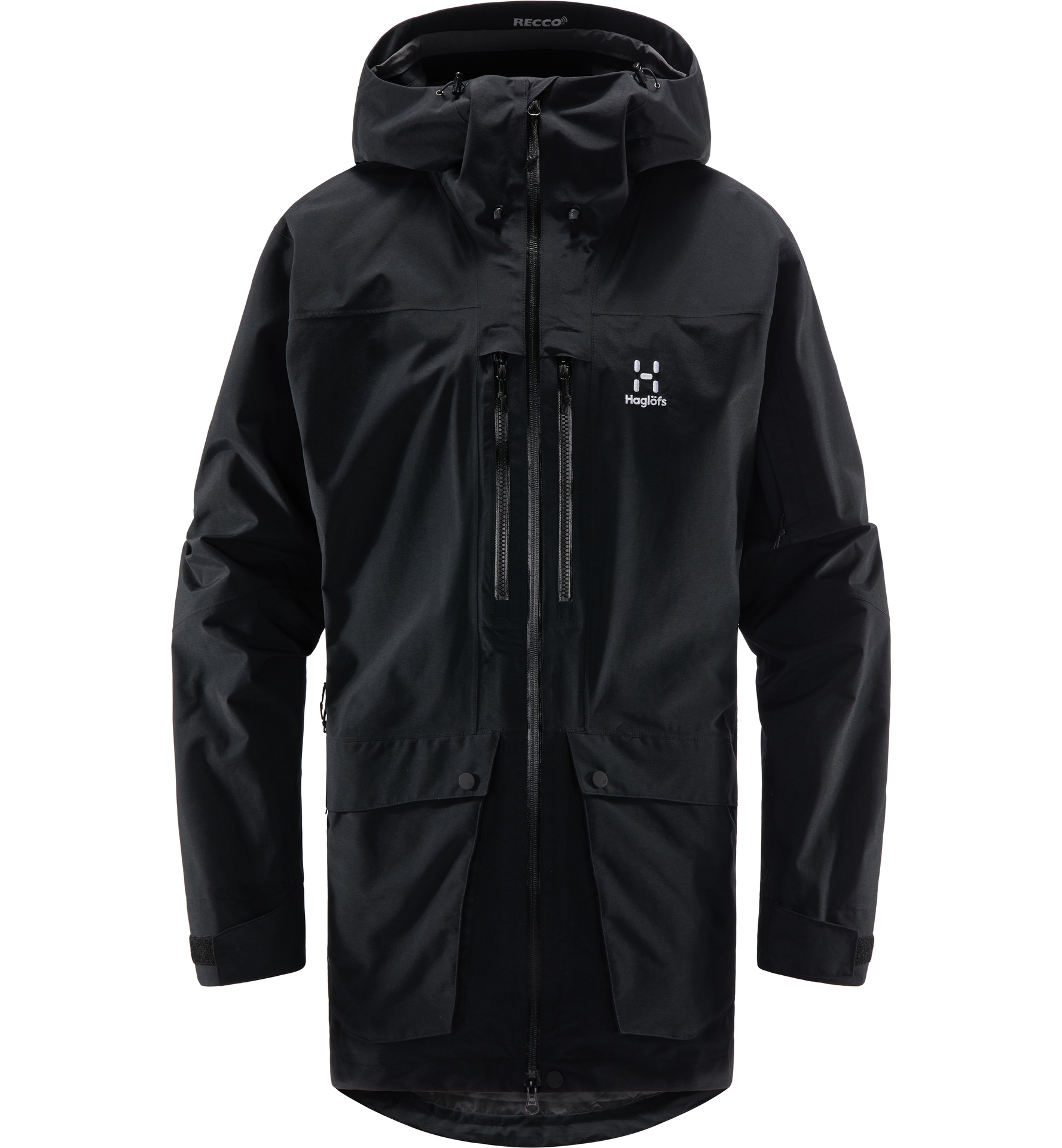 Elation GTX Parka Men | True Black | Outlet Men | Outlet | Haglöfs