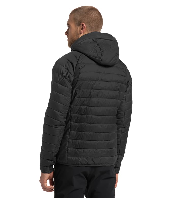 Spire Mimic Hood Men True Black Solid Spire Mimic Hood Men True Black Solid