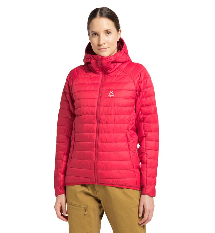 Spire Mimic Hood Women, Spire Mimic Hood Women Scarlet Red