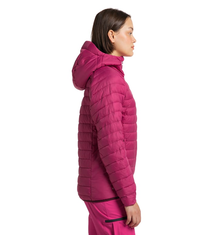 Spire Mimic Hood Women, Spire Mimic Hood Women Deep Pink Spire Mimic Hood Women, Spire Mimic Hood Women Deep Pink