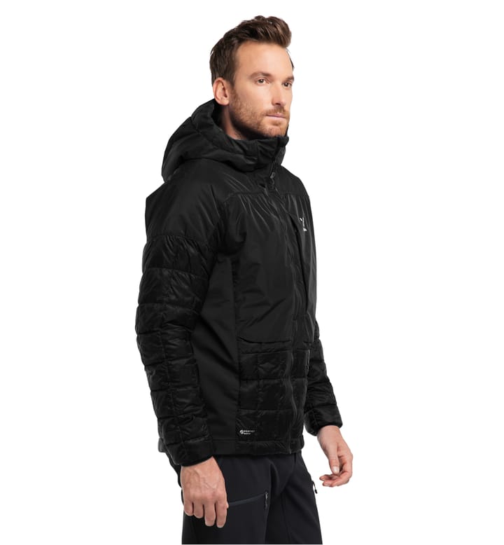 Nordic Mimic Hood Men, Nordic Mimic Hood Men True Black Nordic Mimic Hood Men, Nordic Mimic Hood Men True Black