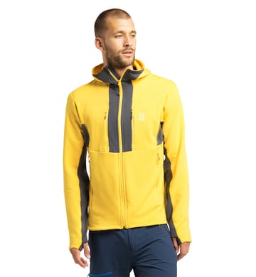Roc Nordic Mid Hood Men, Roc Nordic Mid Hood Men Pumpkin Yellow/Magnetite