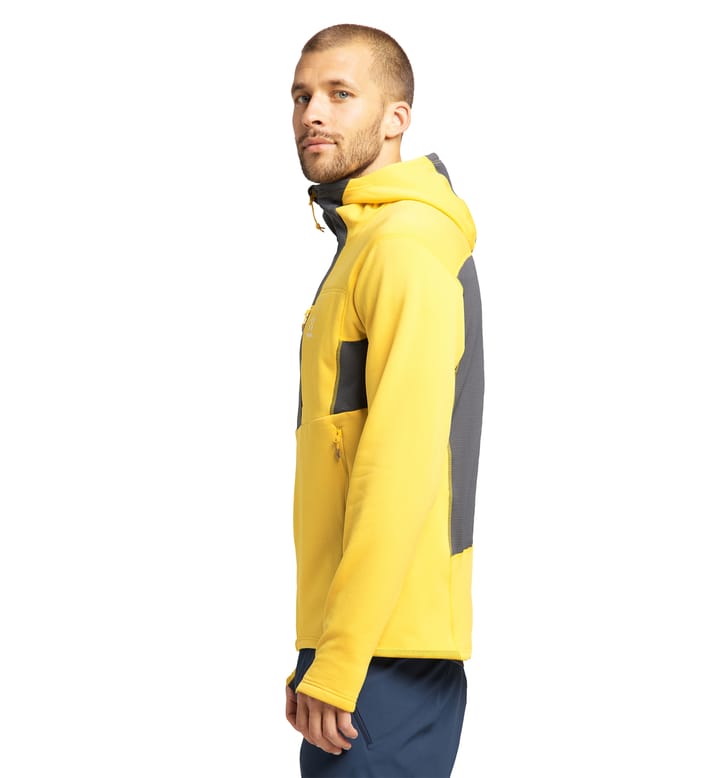 Roc Nordic Mid Hood Men, Roc Nordic Mid Hood Men Pumpkin Yellow/Magnetite Roc Nordic Mid Hood Men, Roc Nordic Mid Hood Men Pumpkin Yellow/Magnetite