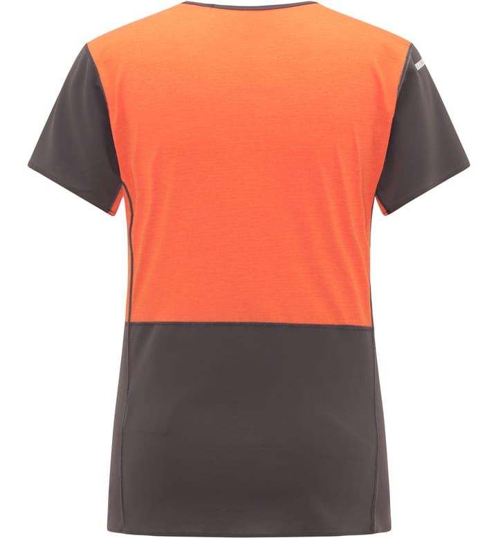 L.I.M Crown Tee Women, L.I.M Crown Tee Women Magnetite/Flame Orange L.I.M Crown Tee Women, L.I.M Crown Tee Women Magnetite/Flame Orange