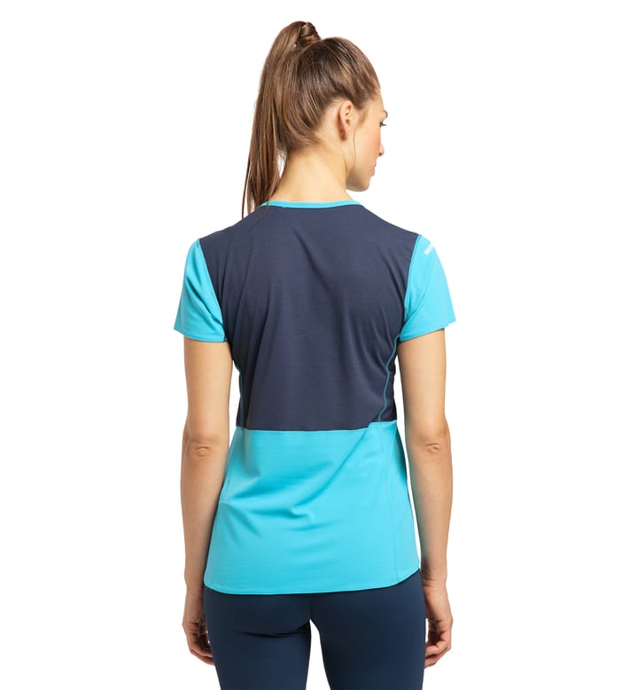 L.I.M Crown Tee Women, L.I.M Crown Tee Women Maui Blue/Tarn Blue L.I.M Crown Tee Women, L.I.M Crown Tee Women Maui Blue/Tarn Blue