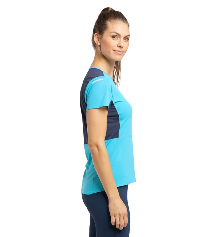 L.I.M Crown Tee Women, L.I.M Crown Tee Women Maui Blue/Tarn Blue L.I.M Crown Tee Women, L.I.M Crown Tee Women Maui Blue/Tarn Blue