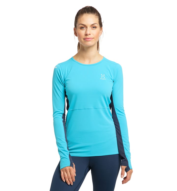 L.I.M Crown LS Tee Women, L.I.M Crown LS Tee Women Maui Blue/Tarn Blue L.I.M Crown LS Tee Women, L.I.M Crown LS Tee Women Maui Blue/Tarn Blue