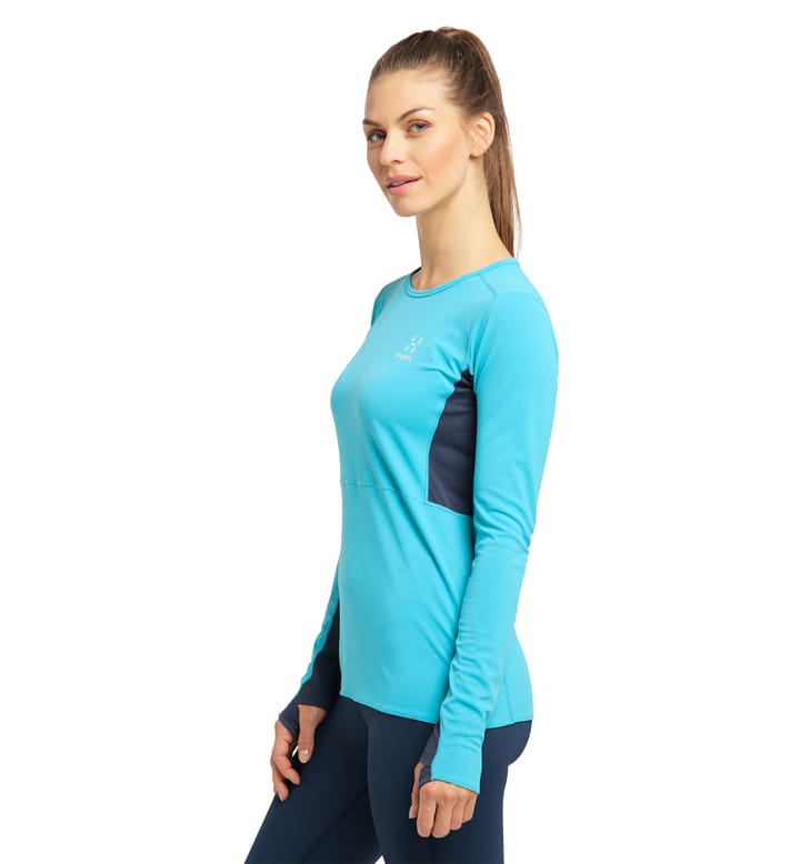 L.I.M Crown LS Tee Women, L.I.M Crown LS Tee Women Maui Blue/Tarn Blue L.I.M Crown LS Tee Women, L.I.M Crown LS Tee Women Maui Blue/Tarn Blue