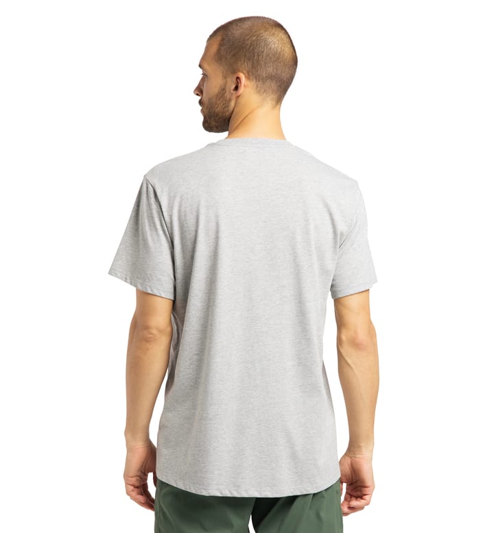 Camp Tee Men, Camp Tee Men Grey Melange/True Black Camp Tee Men, Camp Tee Men Grey Melange/True Black