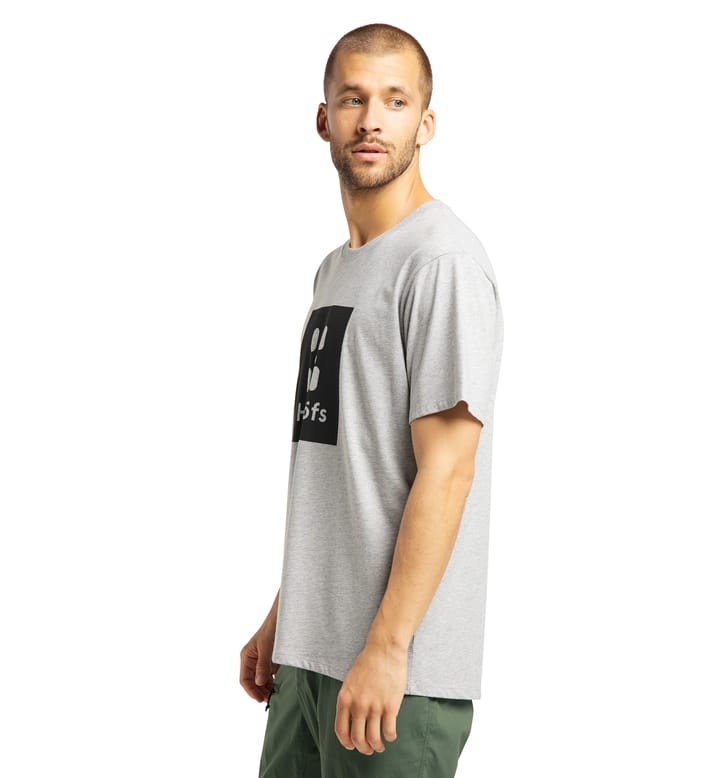 Camp Tee Men, Camp Tee Men Grey Melange/True Black Camp Tee Men, Camp Tee Men Grey Melange/True Black