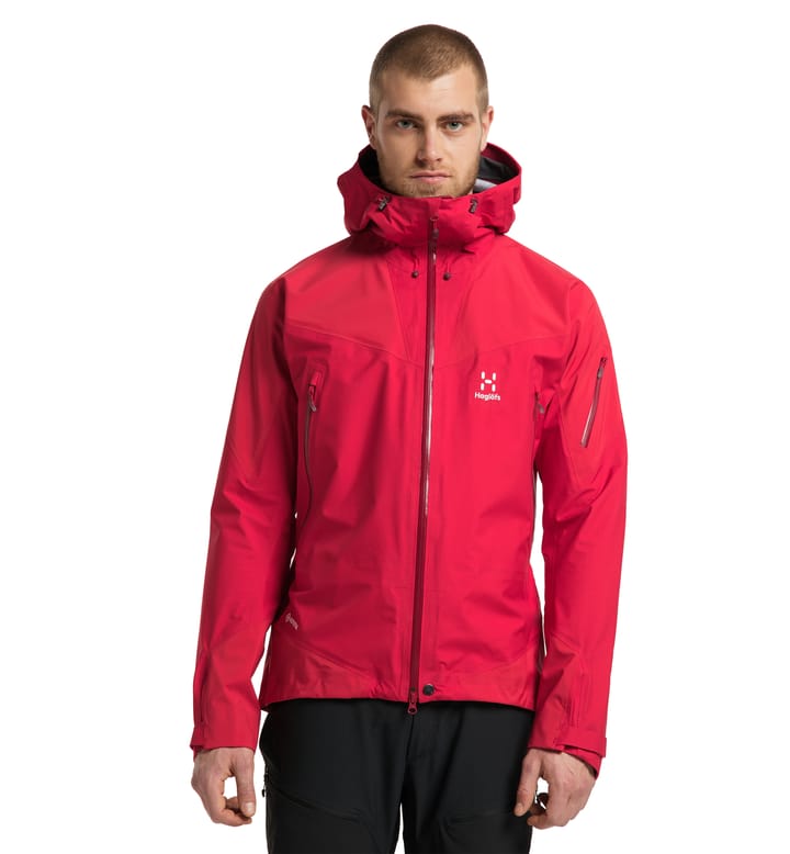 Roc Spire GTX Jacket Men, Roc Spire GTX Jacket Scarlet Red