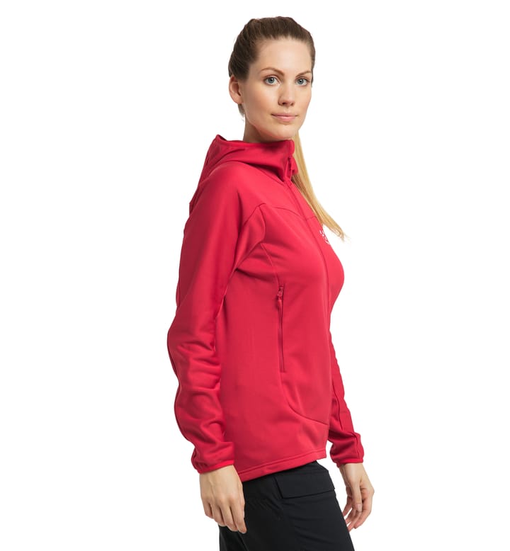 Frost Mid Hood Women, Frost Mid Hood Women Scarlet Red