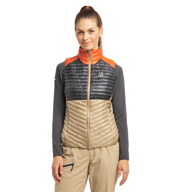 L.I.M Mimic Vest Women, L.I.M Mimic Vest Women Sand/Magnetite L.I.M Mimic Vest Women, L.I.M Mimic Vest Women Sand/Magnetite