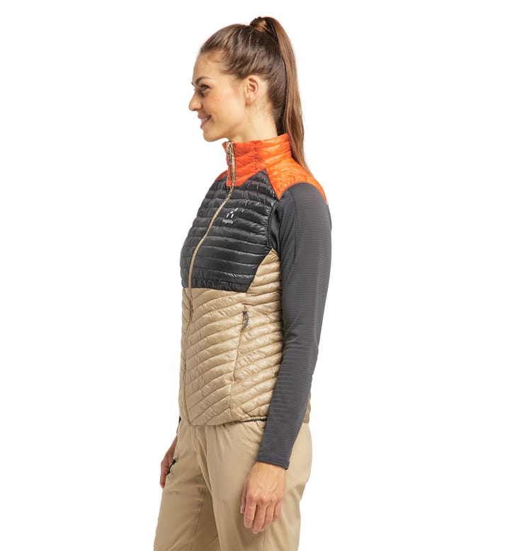 L.I.M Mimic Vest Women, L.I.M Mimic Vest Women Sand/Magnetite L.I.M Mimic Vest Women, L.I.M Mimic Vest Women Sand/Magnetite