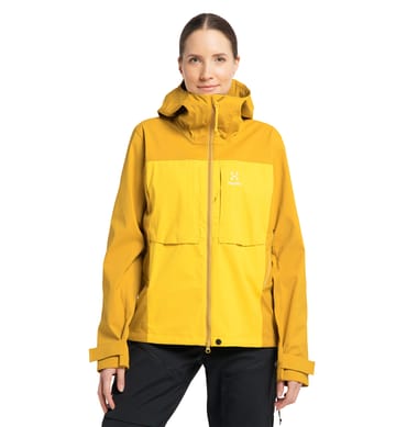 Touring Infinium Jacket Women Pumpkin Yellow/Autumn Leaves