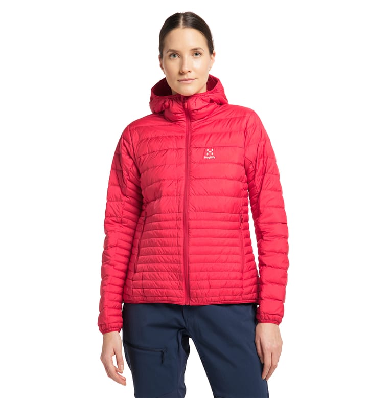 Micro Nordic Down Hood Women, Micro Nordic Down Hood Women Scarlet Red Micro Nordic Down Hood Women, Micro Nordic Down Hood Women Scarlet Red