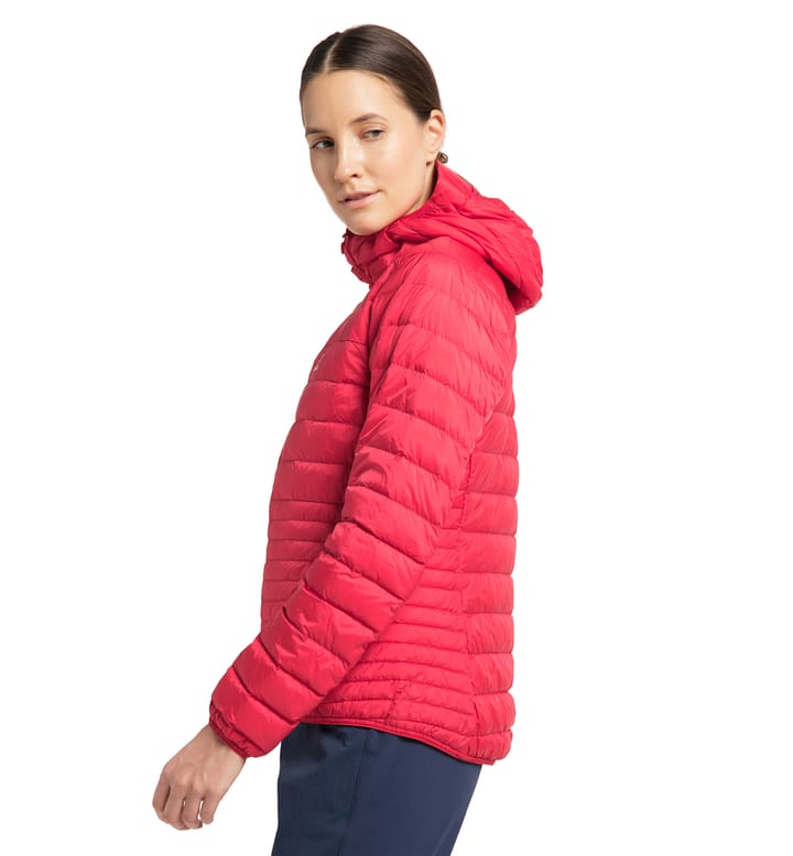 Micro Nordic Down Hood Women, Micro Nordic Down Hood Women Scarlet Red Micro Nordic Down Hood Women, Micro Nordic Down Hood Women Scarlet Red
