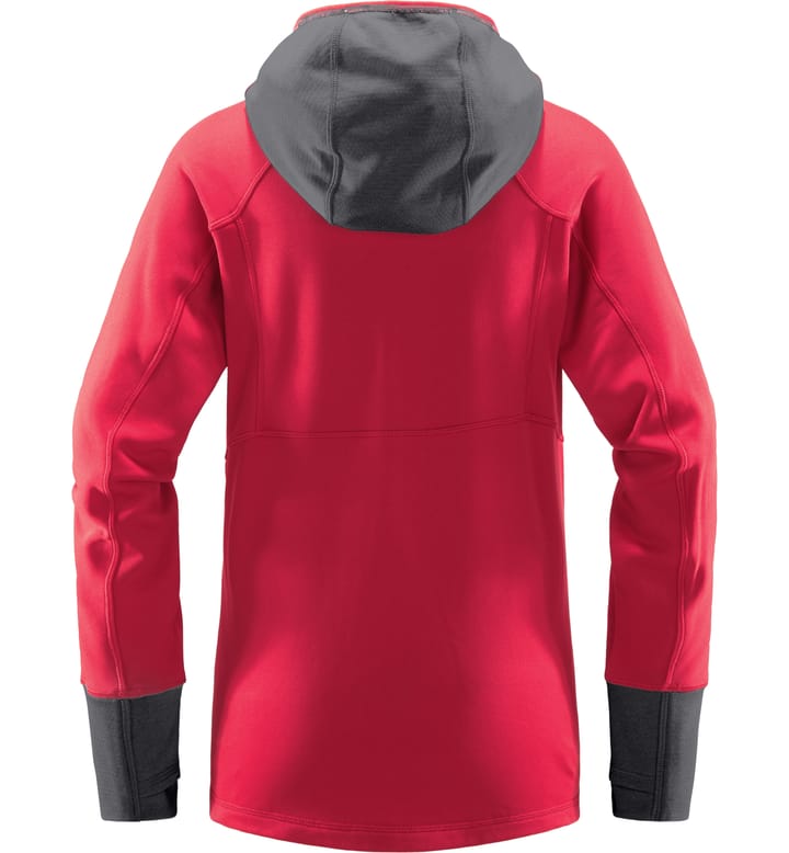 Betula Hood Women, Betula Hood Women Scarlet Red/Magnetite Betula Hood Women, Betula Hood Women Scarlet Red/Magnetite