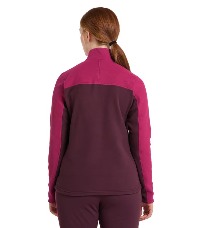 Buteo 1/2 Zip Women, Buteo 1/2 zip Women Aubergine/Deep Pink Buteo 1/2 Zip Women, Buteo 1/2 zip Women Aubergine/Deep Pink
