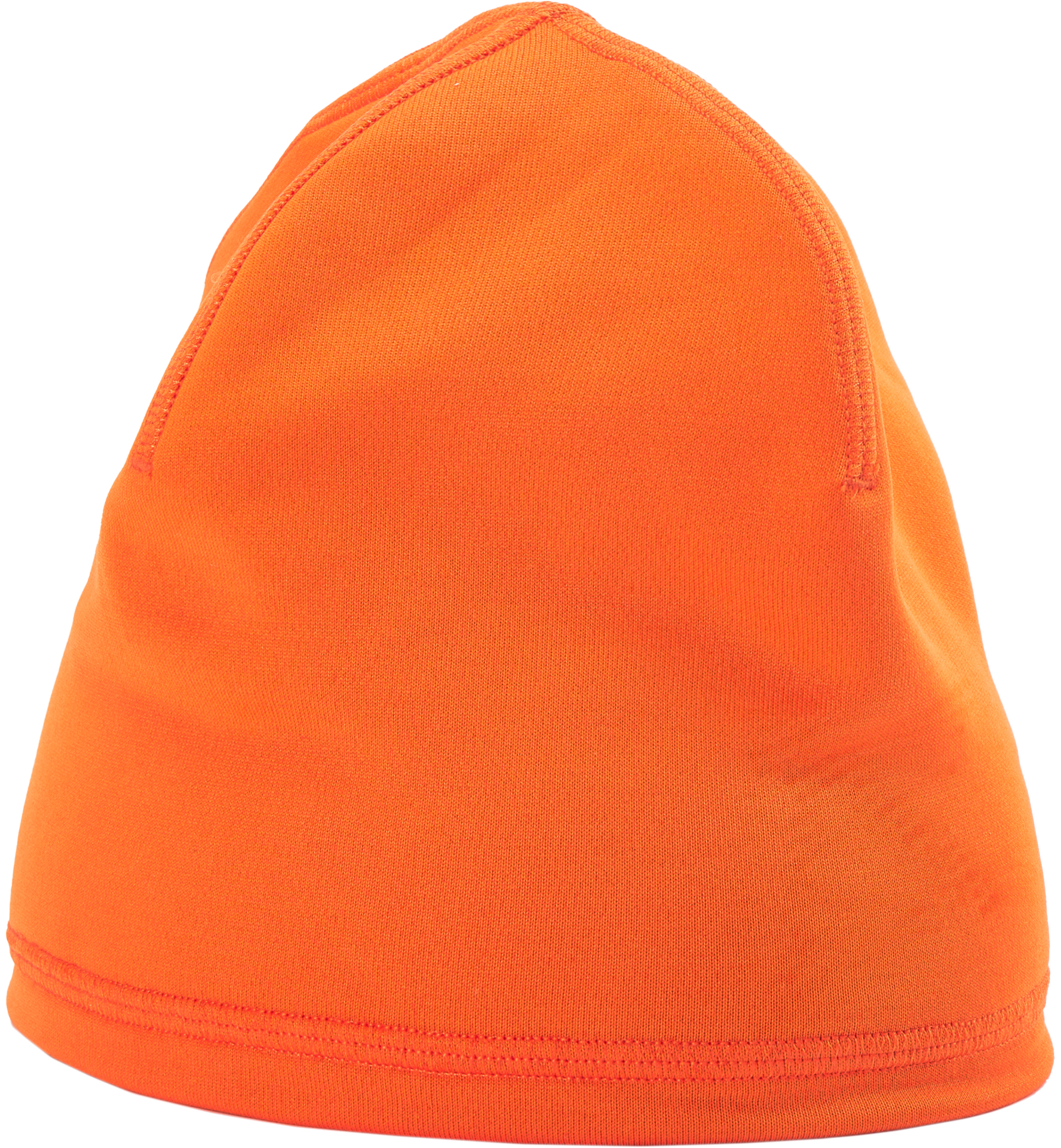 orange fleece hat