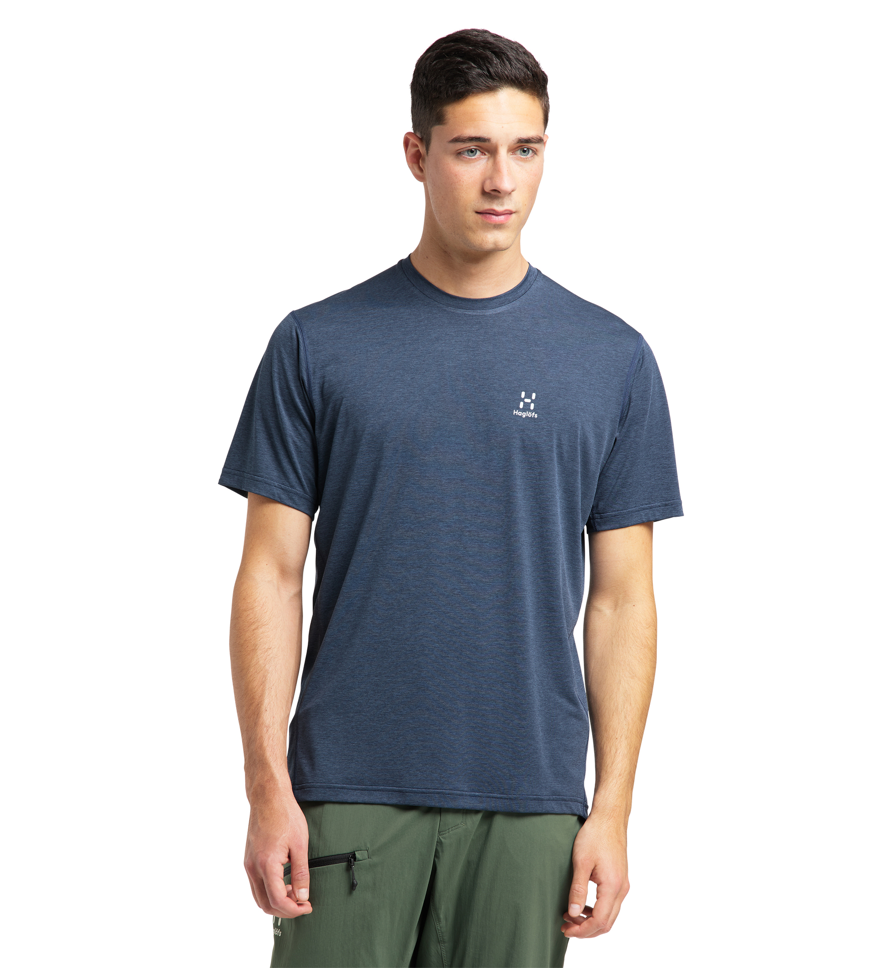 Haglöfs Ridge Tee Men Herrenshirt T-Shirt Oberteil dense blue dunkelblau 