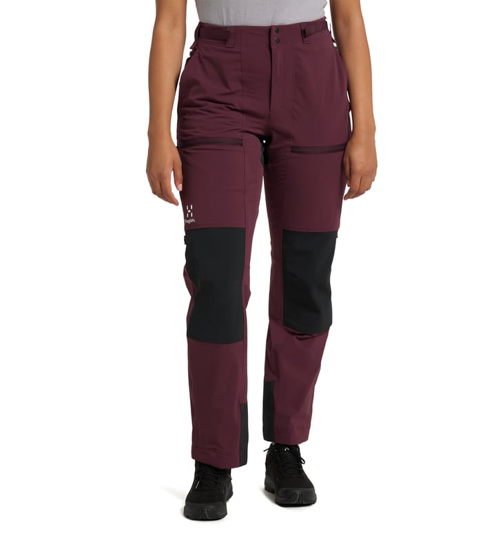 Rugged Relaxed Pant Women, Rugged Relaxed Pant Women Aubergine/True Black