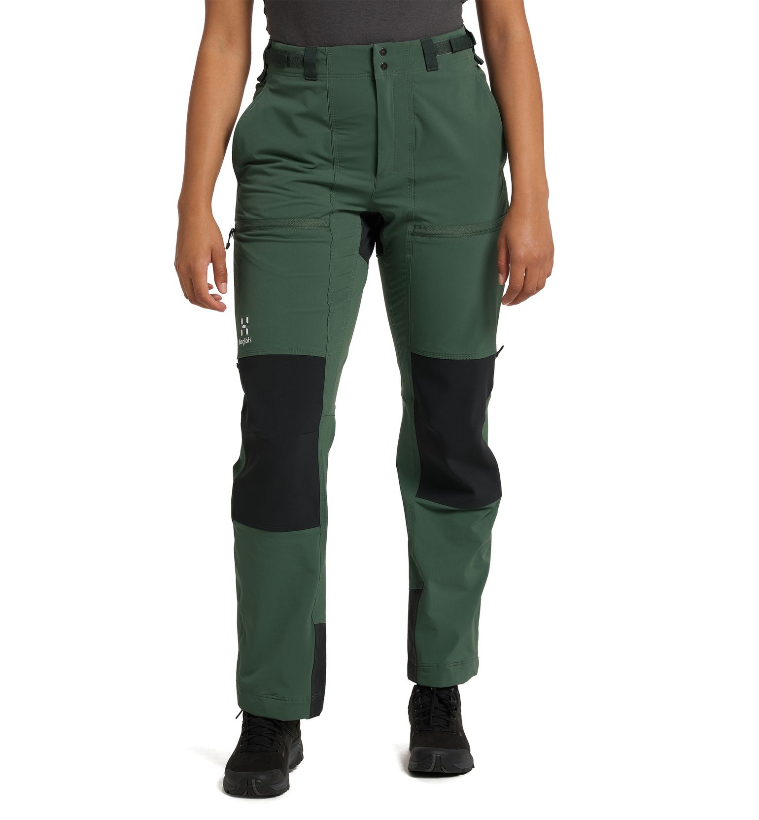 Rugged Relaxed Pant Women, Rugged Relaxed Pant Women Fjell Green/True Black