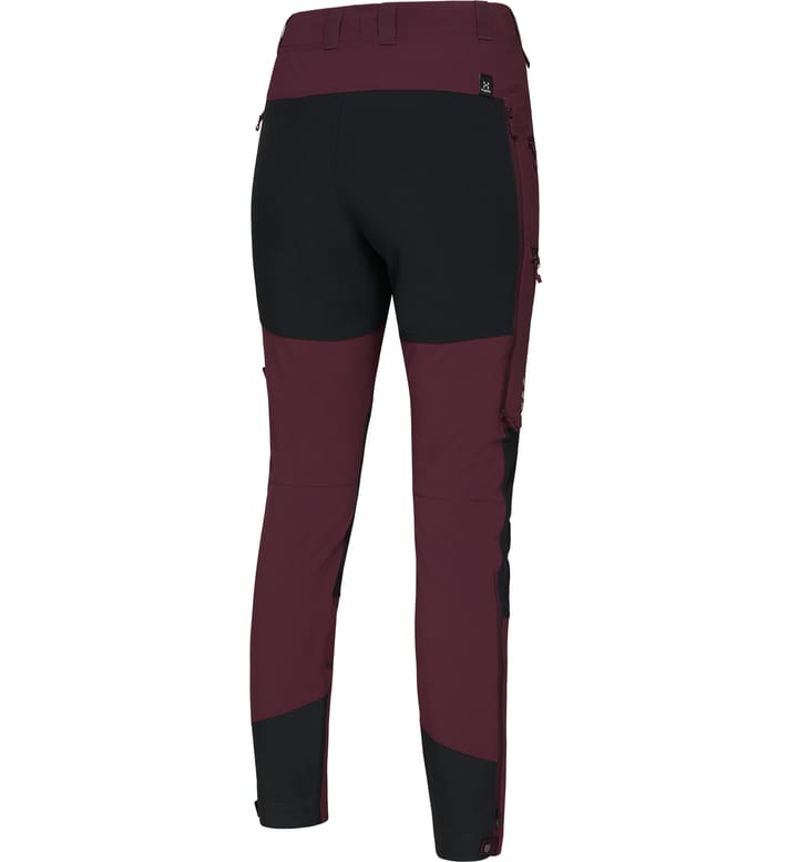 Rugged Slim Pant Women Aubergine/True Black Rugged Slim Pant Women Aubergine/True Black