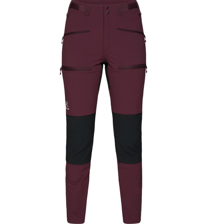 Rugged Slim Pant Women Aubergine/True Black Rugged Slim Pant Women Aubergine/True Black
