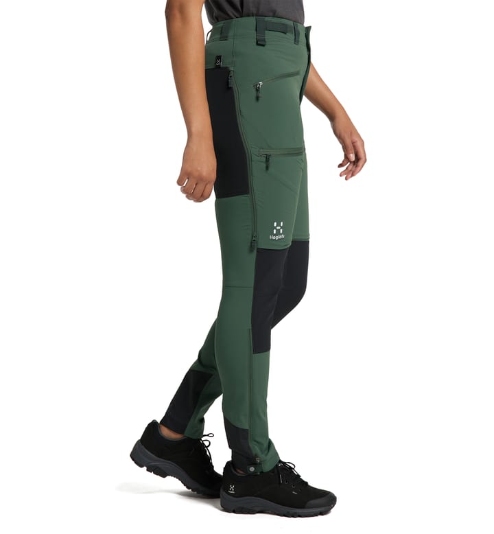 Rugged Slim Pant Women Fjell Green/True Black Rugged Slim Pant Women Fjell Green/True Black
