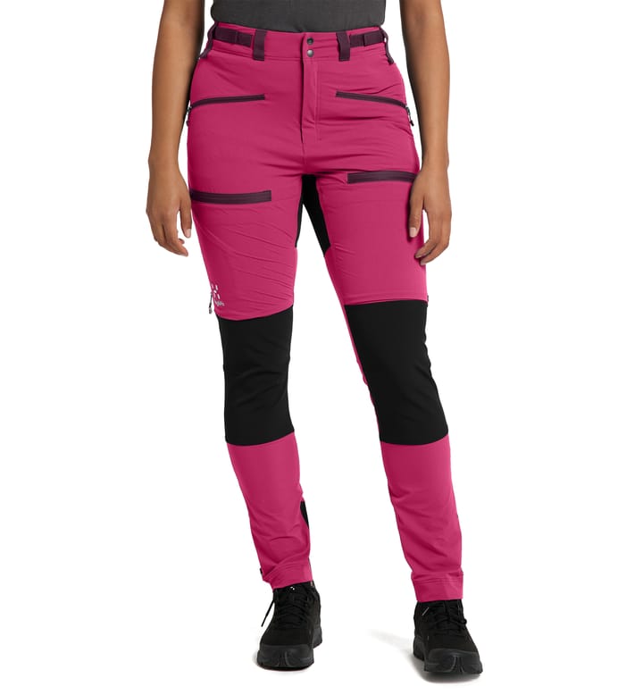 Rugged Slim Pant Women Deep Pink/True Black Rugged Slim Pant Women Deep Pink/True Black