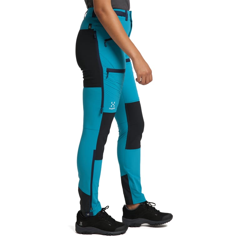 Rugged Slim Pant Women Maui Blue/True Black Rugged Slim Pant Women Maui Blue/True Black