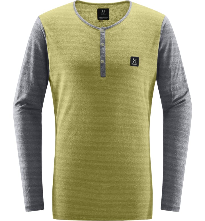 Dal Long Sleeve Tee Men, Dal LS Tee Men Thyme Green/Concrete Dal Long Sleeve Tee Men, Dal LS Tee Men Thyme Green/Concrete