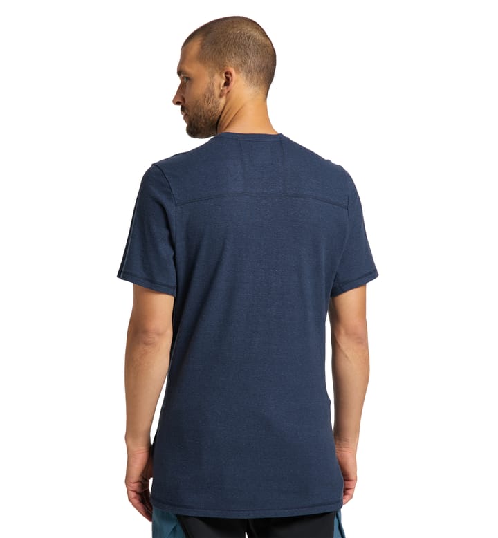 Hemp Blend Tee Men, Hemp Blend Tee Men Tarn Blue Hemp Blend Tee Men, Hemp Blend Tee Men Tarn Blue