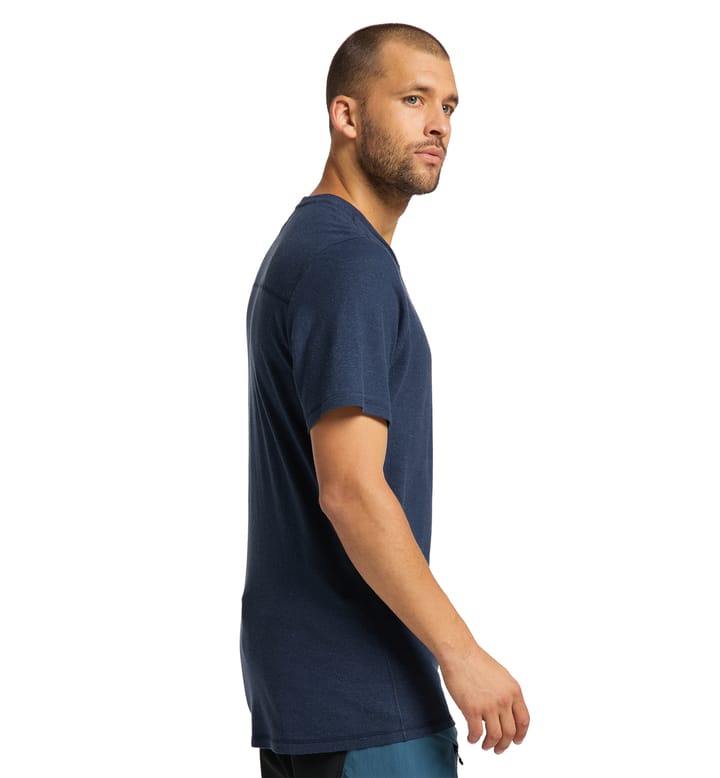 Hemp Blend Tee Men, Hemp Blend Tee Men Tarn Blue Hemp Blend Tee Men, Hemp Blend Tee Men Tarn Blue