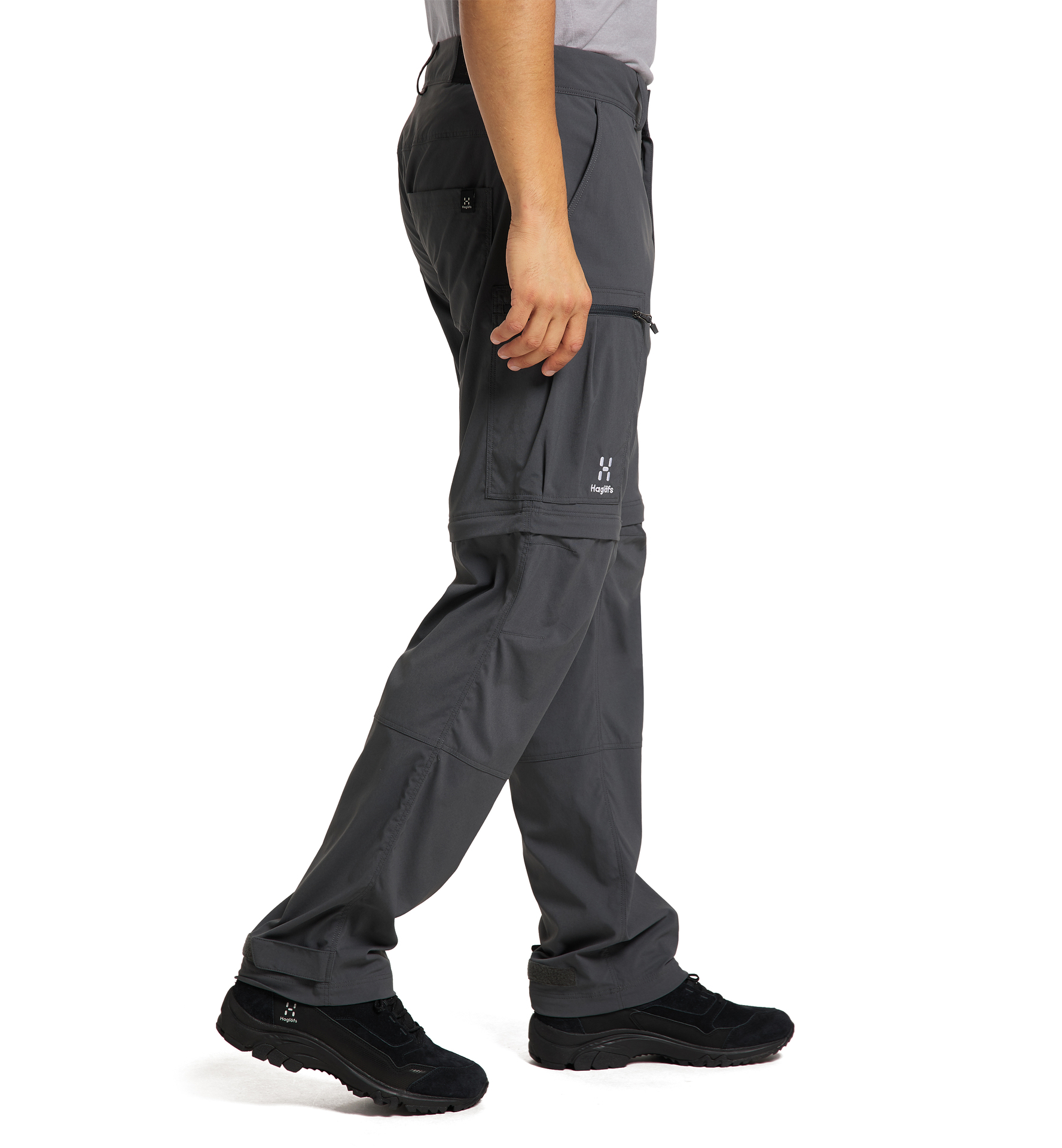 north face zip off trousers mens