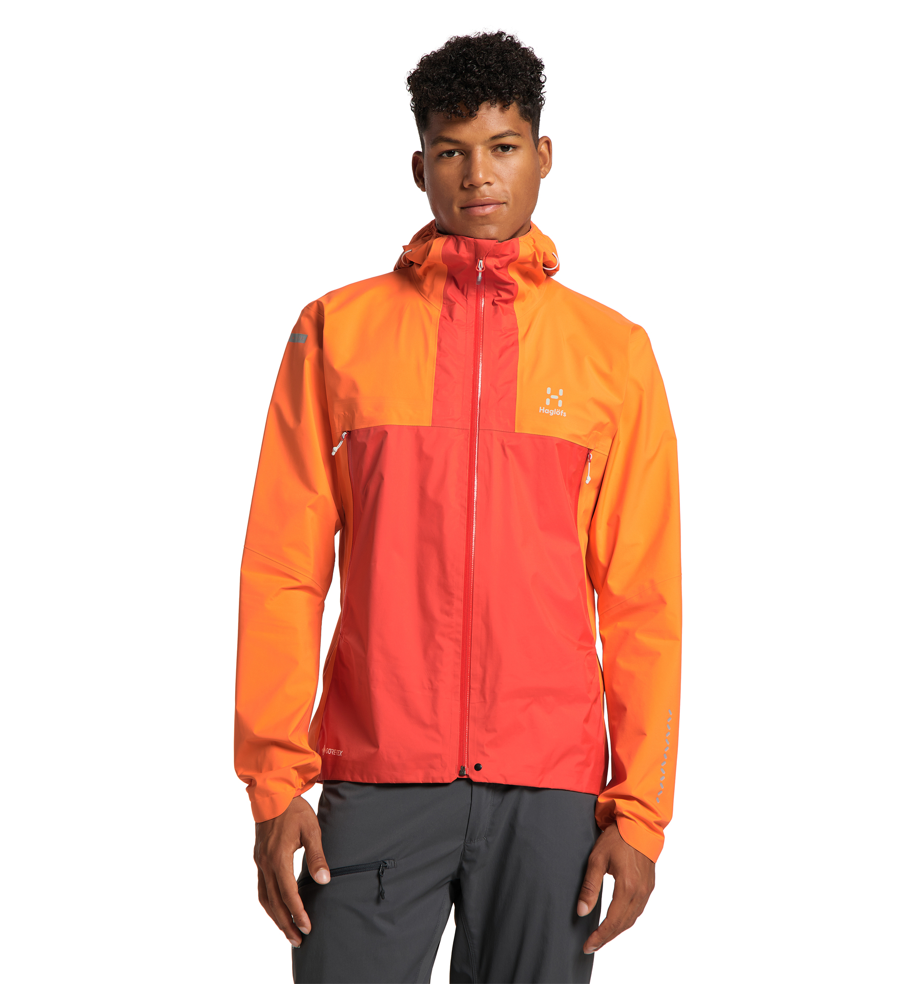 Uneek Active Lightweight Waterproof Breathable Windproof Mens Jacket with Hood 